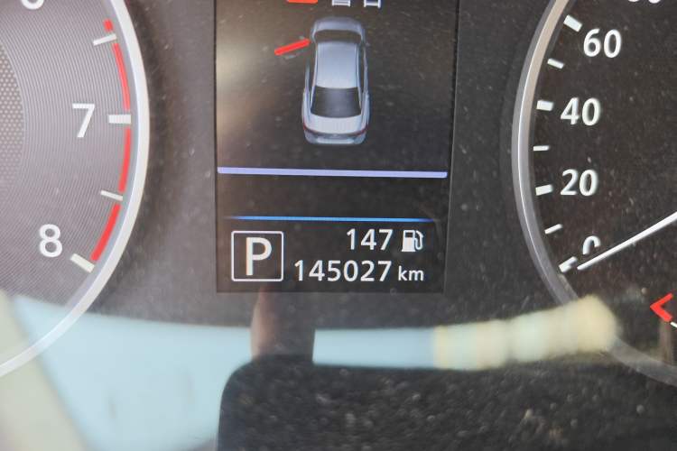 Used Nissan Sylphy 2020 1.6L XL CVT Enjoyment Edition Odometer Close Up