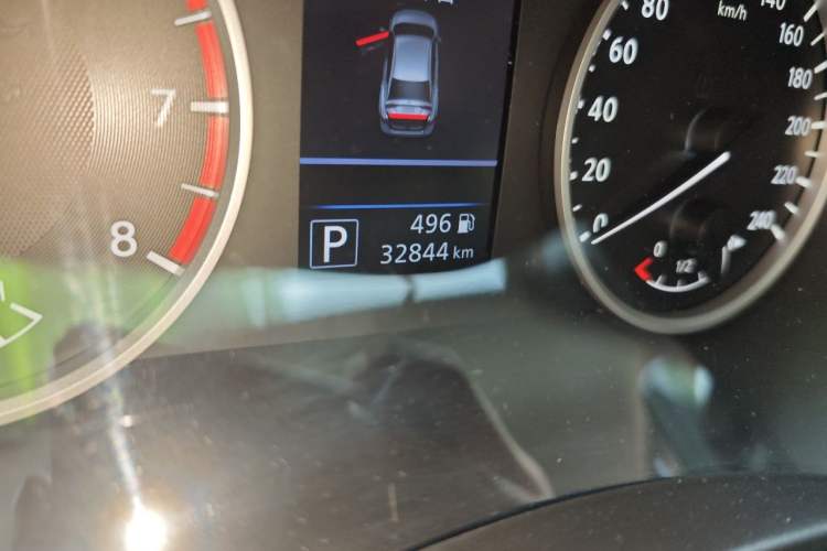 Used Nissan Sylphy 2020 1.6L XL CVT Enjoyment Edition Odometer Close Up