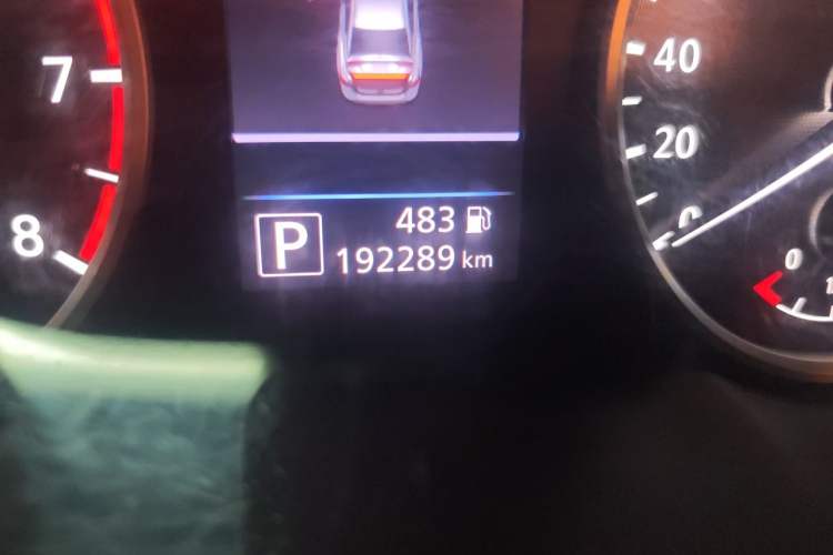 Used Nissan Sylphy 2020 1.6L XL CVT Enjoyment Edition Odometer Close Up