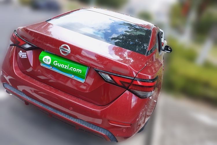 Used Nissan Sylphy 2020 Revised 1.6L XL CVT Enjoyment Edition Rear Right 45 Deg