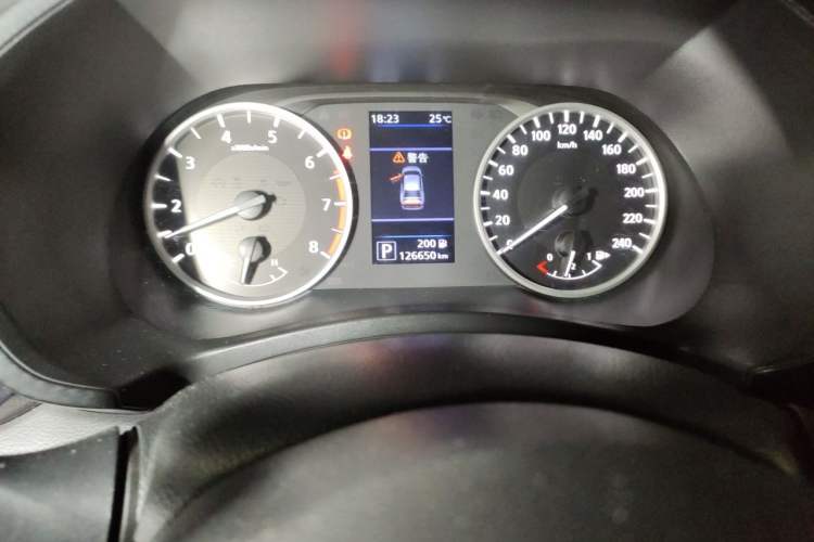 Used Nissan Sylphy 2020 1.6L XE CVT Comfort Edition Odometer Close Up