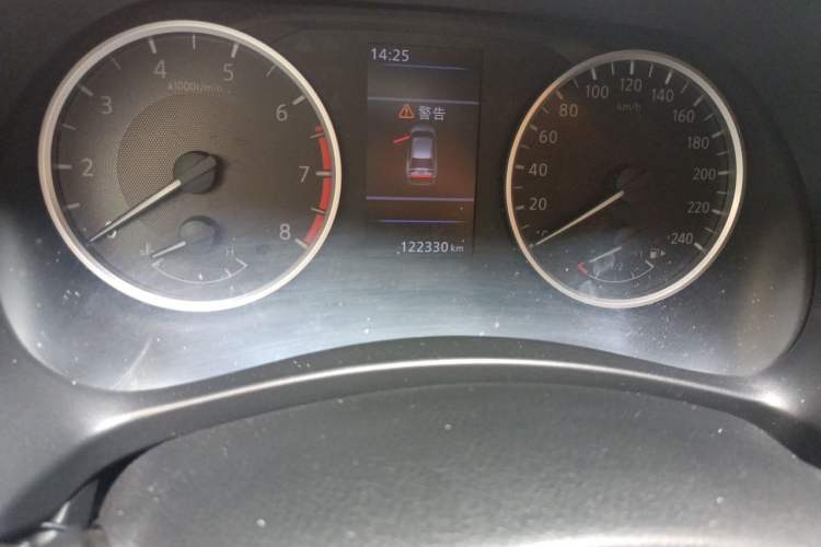 Used Nissan Sylphy 2020 1.6L XL CVT Enjoyment Edition Odometer Close Up
