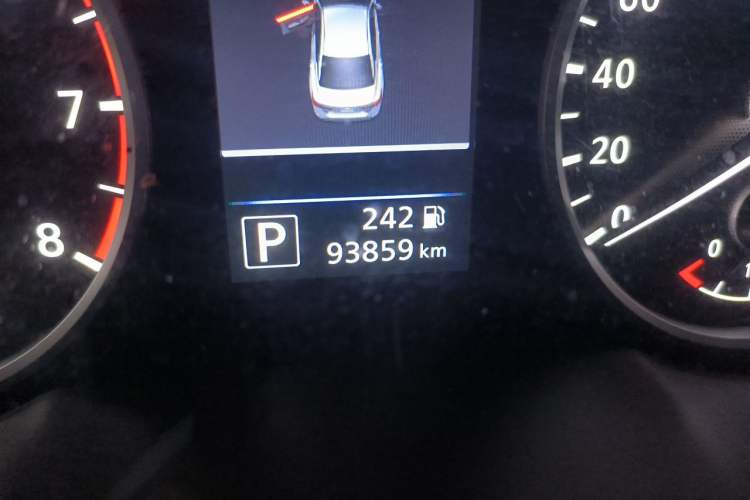 Used Nissan Sylphy 2020 Revised Version 1.6L XL CVT Smart Enjoyment Edition Odometer Close Up
