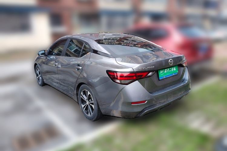 Used Nissan Sylphy 2020 Revised 1.6L XL CVT Enjoyment Edition Rear Left 45 Deg