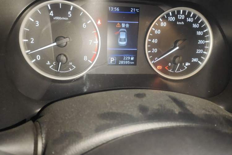 Used Nissan Sylphy 2020 Revised 1.6L XL CVT Enjoyment Edition Odometer Close Up