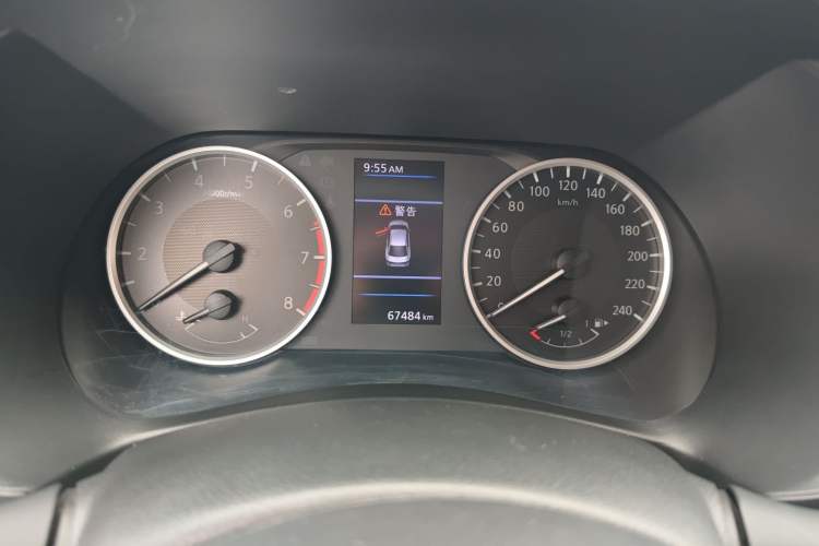 Used Nissan Sylphy 2020 1.6L XL CVT Enjoyment Edition Odometer Close Up