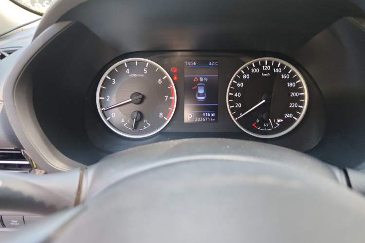 Used Nissan Sylphy 2020 Revised 1.6L XL CVT Enjoyment Edition Odometer Close Up