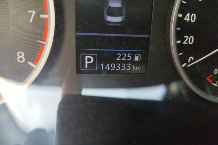 Used Nissan Sylphy 2020 Revised Version 1.6L XL CVT Smart Enjoyment Edition Odometer Close Up