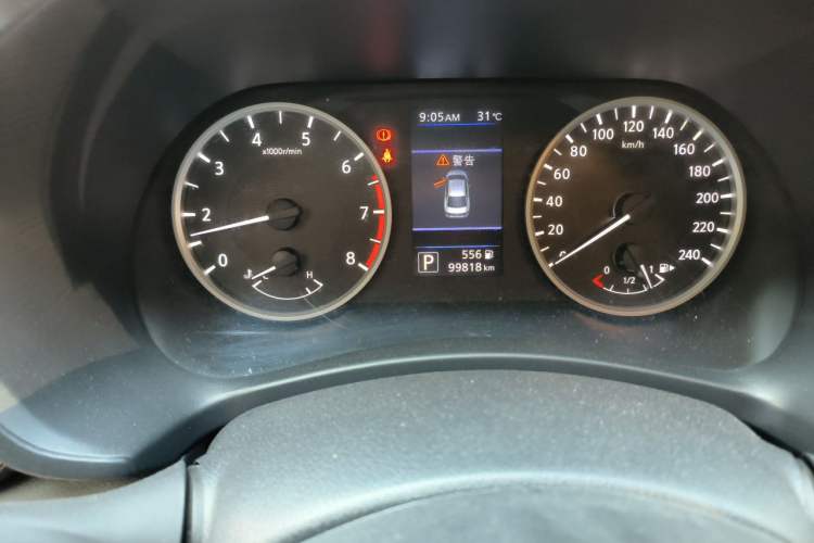 Used Nissan Sylphy 2020 1.6L XL CVT Enjoyment Edition Odometer Close Up