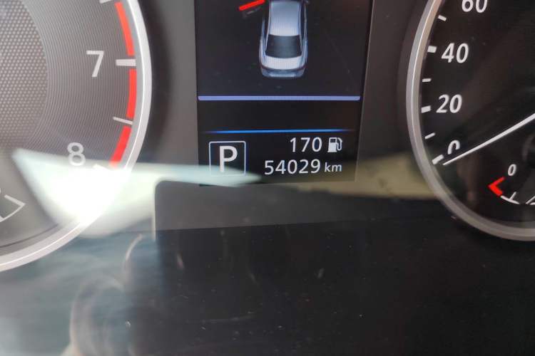 Used Nissan Sylphy 2020 1.6L XL CVT Enjoyment Edition Odometer Close Up