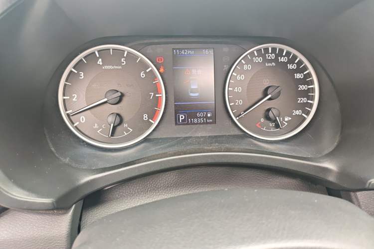 Used Nissan Sylphy 2020 1.6L XL CVT Enjoyment Edition Odometer Close Up