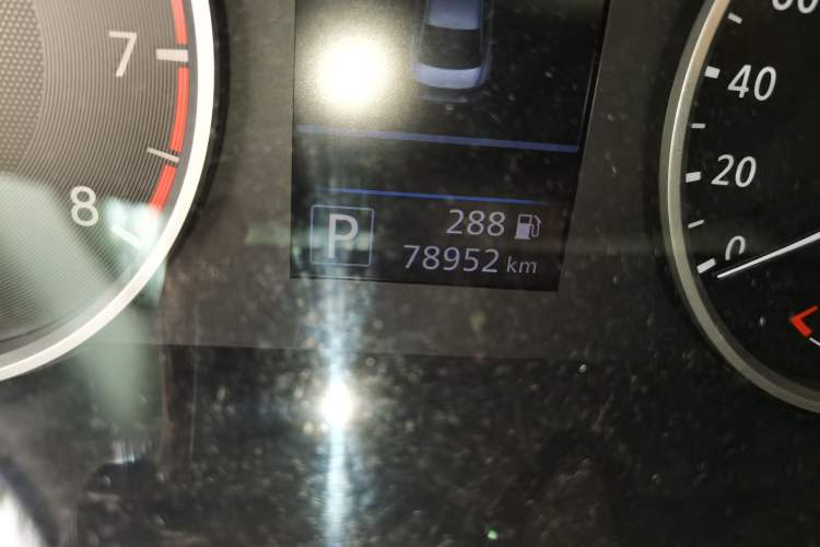 Used Nissan Sylphy 2020 1.6L XL CVT Enjoyment Edition Odometer Close Up