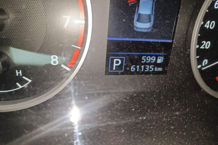 Used Nissan Sylphy 2020 Revised 1.6L XL CVT Enjoyment Edition Odometer Close Up
