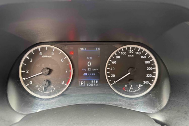 Used Nissan Sylphy 2020 1.6L XL CVT Enjoyment Edition Odometer Close Up