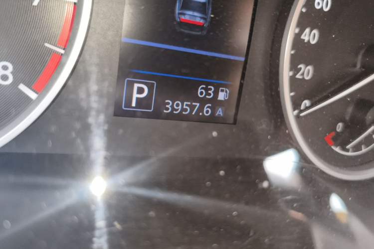 Used Nissan Sylphy 2020 Revised 1.6L XL CVT Enjoyment Edition Odometer Close Up