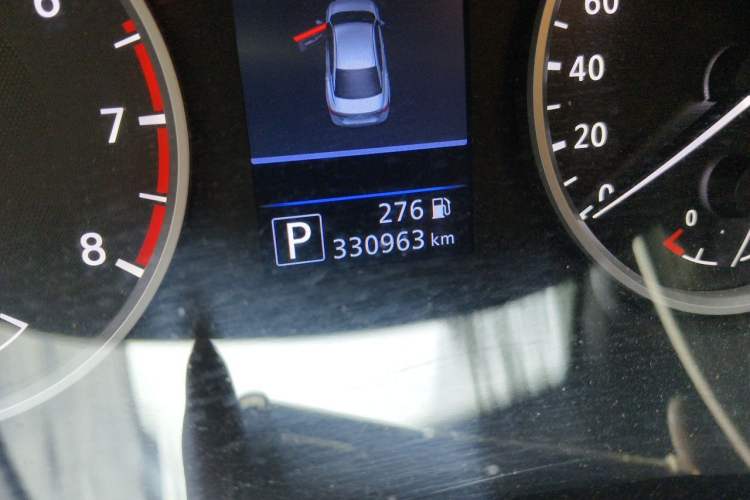 Used Nissan Sylphy 2020 1.6L XL CVT Smart Enjoyment Edition Odometer Close Up
