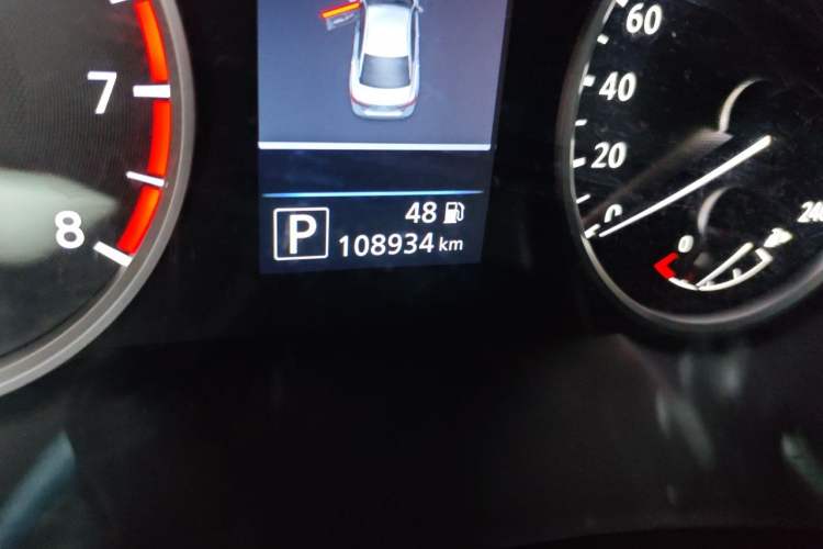 Used Nissan Sylphy 2020 Revised 1.6L XL CVT Enjoyment Edition Odometer Close Up