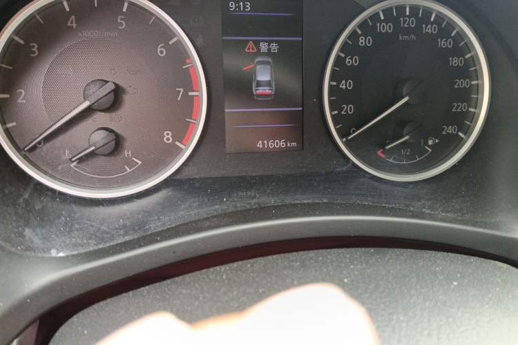 Used Nissan Sylphy 2020 1.6L XL CVT Enjoyment Edition Odometer Close Up