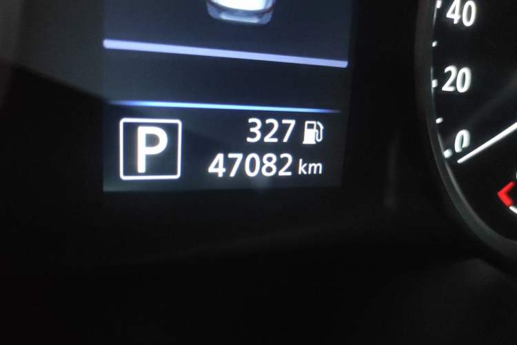Used Nissan Sylphy 2020 Revised 1.6L XL CVT Enjoyment Edition Odometer Close Up