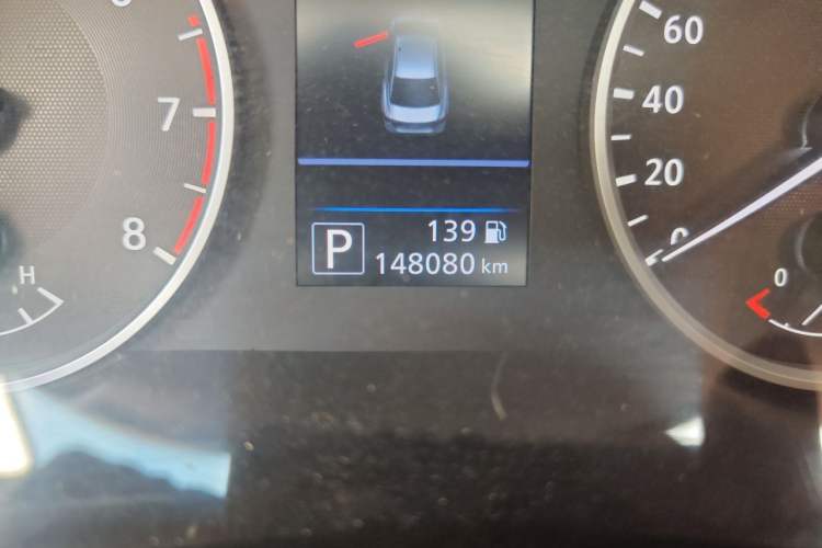 Used Nissan Sylphy 2020 Revised 1.6L XL CVT Enjoyment Edition Odometer Close Up