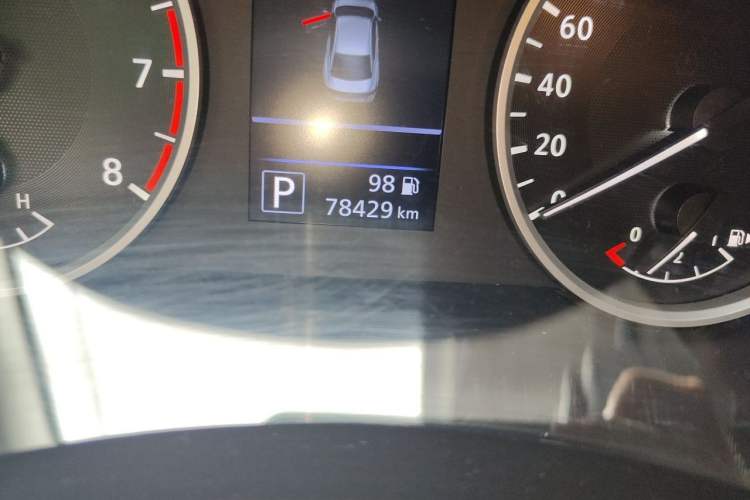 Used Nissan Sylphy 2020 1.6L XL CVT Enjoyment Edition Odometer Close Up