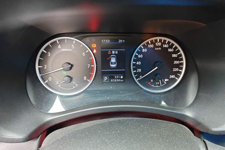 Used Nissan Sylphy 2020 Revised 1.6L XE CVT Comfort Edition Odometer Close Up