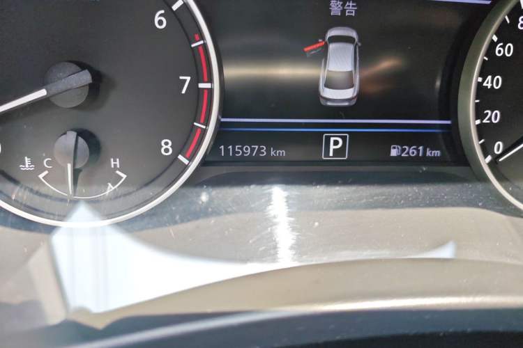 Used Nissan Sylphy 2020 1.6L TOP CVT Luxury Edition Odometer Close Up