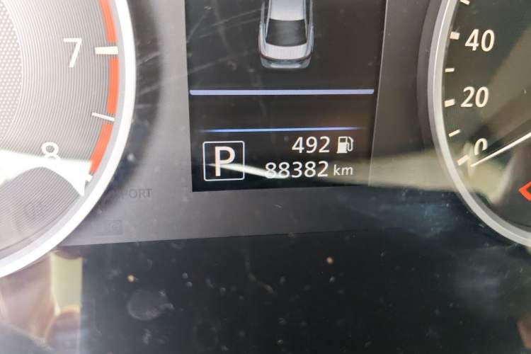 Used Nissan Sylphy 2020 1.6L XL CVT Enjoyment Edition Odometer Close Up