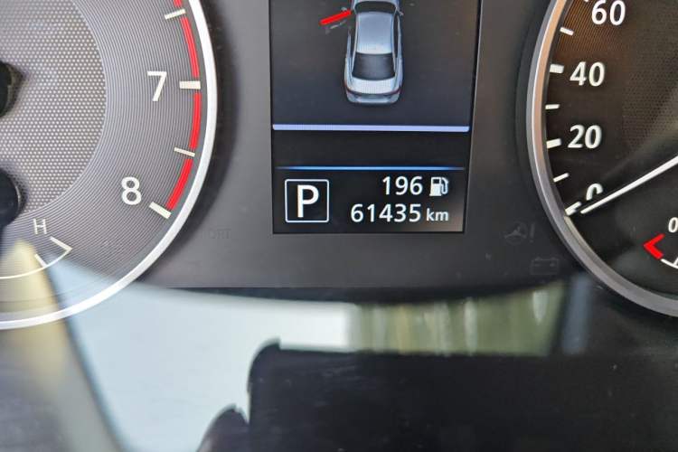 Used Nissan Sylphy 2020 1.6L XL CVT Smart Enjoyment Edition Odometer Close Up