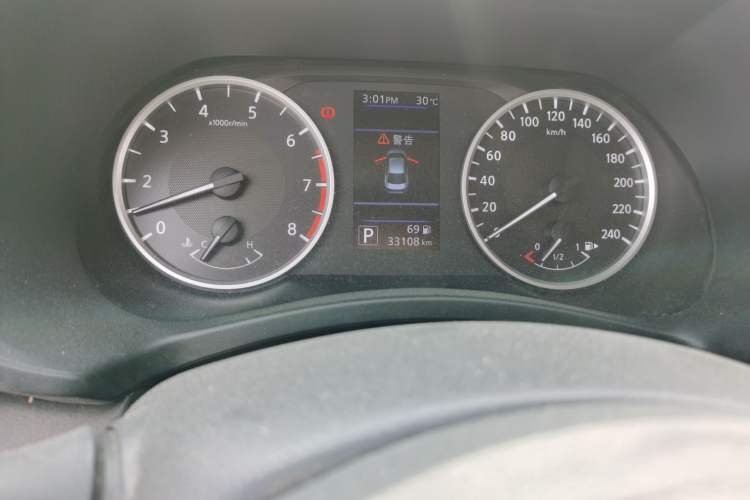 Used Nissan Sylphy 2020 1.6L XL CVT Enjoyment Edition Odometer Close Up