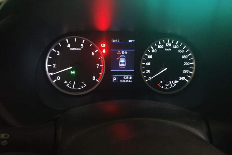 Used Nissan Sylphy 2020 Revised 1.6L XL CVT Enjoyment Edition Odometer Close Up
