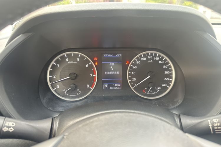 Used Nissan Sylphy 2020 1.6L XL CVT Enjoyment Edition Odometer Close Up