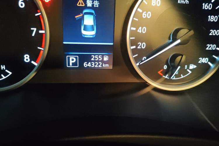 Used Nissan Sylphy 2020 Revised 1.6L XL CVT Enjoyment Edition Odometer Close Up