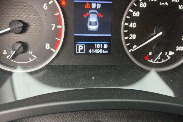 Used Nissan Sylphy 2020 Revised 1.6L XL CVT Enjoyment Edition Odometer Close Up