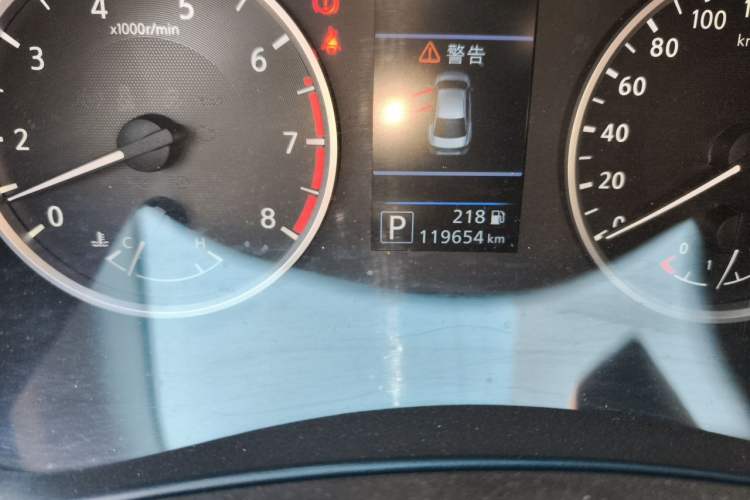 Used Nissan Sylphy 2020 1.6L XL CVT Enjoyment Edition Odometer Close Up