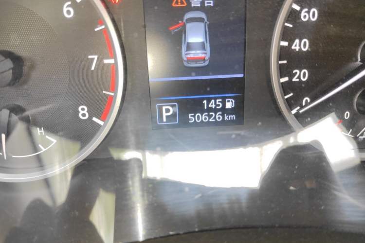 Used Nissan Sylphy 2020 1.6L XE CVT Comfort Edition Odometer Close Up