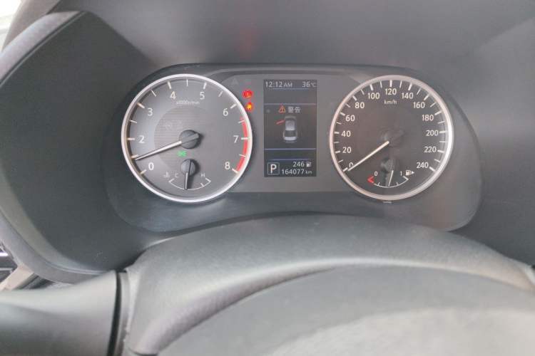 Used Nissan Sylphy 2020 1.6L XL CVT Enjoyment Edition Odometer Close Up