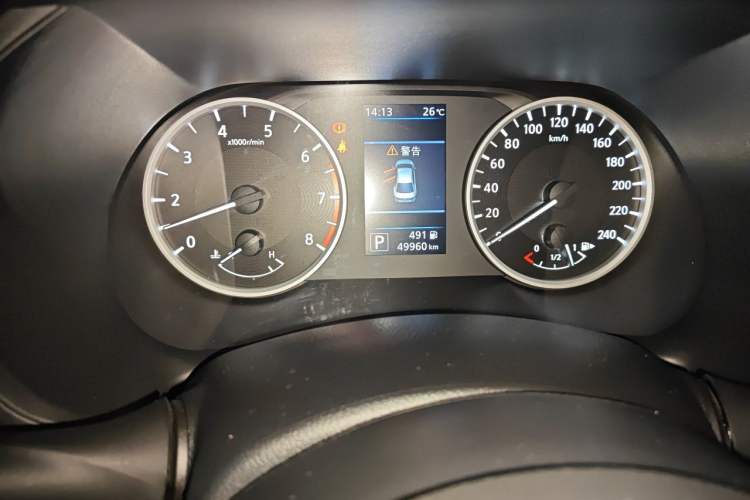 Used Nissan Sylphy 2020 1.6L XL CVT Enjoyment Edition Odometer Close Up