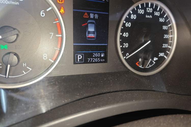 Used Nissan Sylphy 2020 1.6L XL CVT Smart Enjoyment Edition Odometer Close Up