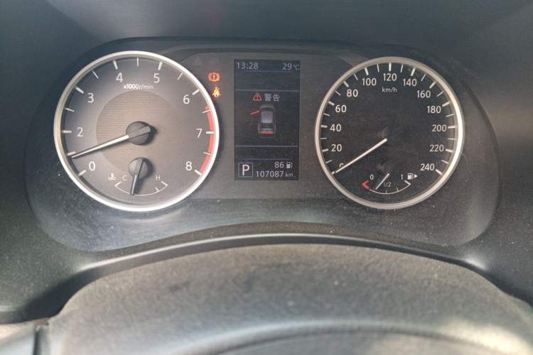 Used Nissan Sylphy 2020 1.6L XL CVT Enjoyment Edition Odometer Close Up