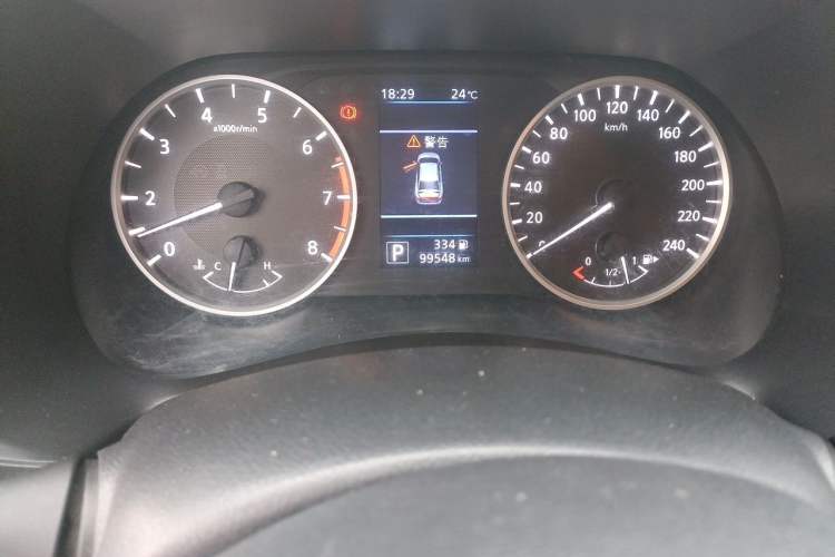 Used Nissan Sylphy 2020 1.6L XE CVT Comfort Edition Odometer Close Up