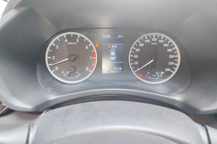 Used Nissan Sylphy 2020 Revised 1.6L XL CVT Enjoyment Edition Odometer Close Up