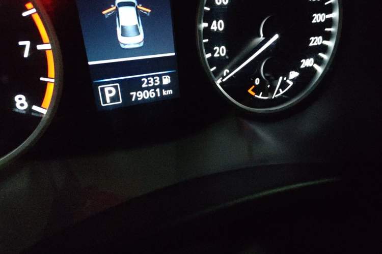 Used Nissan Sylphy 2020 1.6L XL CVT Enjoyment Edition Odometer Close Up