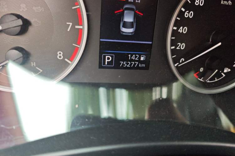 Used Nissan Sylphy 2020 1.6L XL CVT Enjoyment Edition Odometer Close Up
