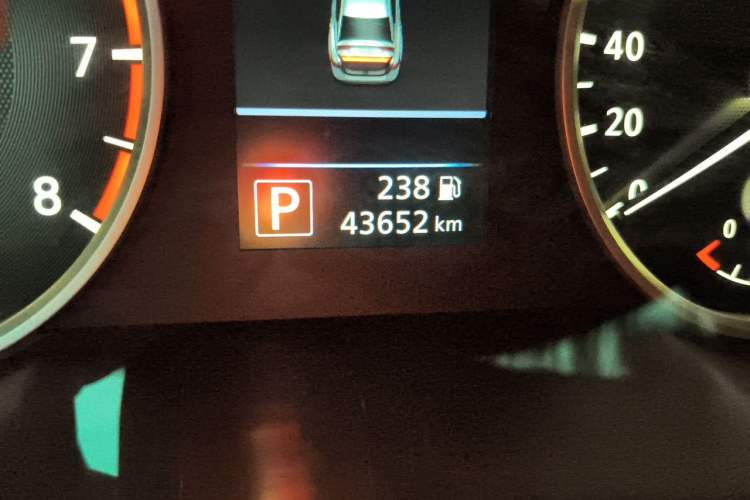 Used Nissan Sylphy 2020 Revised 1.6L XL CVT Enjoyment Edition Odometer Close Up