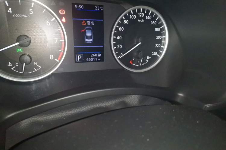 Used Nissan Sylphy 2020 1.6L XL CVT Enjoyment Edition Odometer Close Up