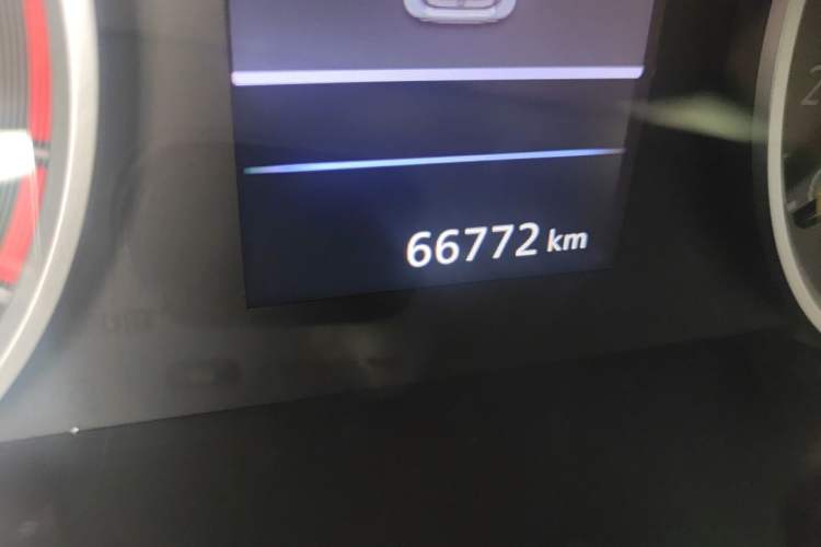 Used Nissan Sylphy 2020 1.6L XL CVT Enjoyment Edition Odometer Close Up