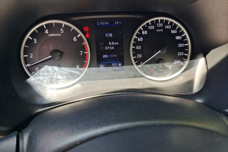 Used Nissan Sylphy 2020 1.6L XL CVT Enjoyment Edition Odometer Close Up