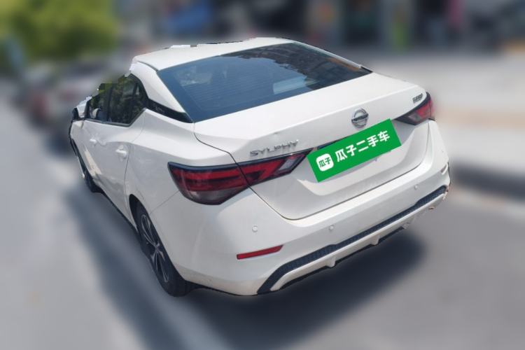 Used Nissan Sylphy 2020 Revised 1.6L XL CVT Enjoyment Edition Rear Left 45 Deg
