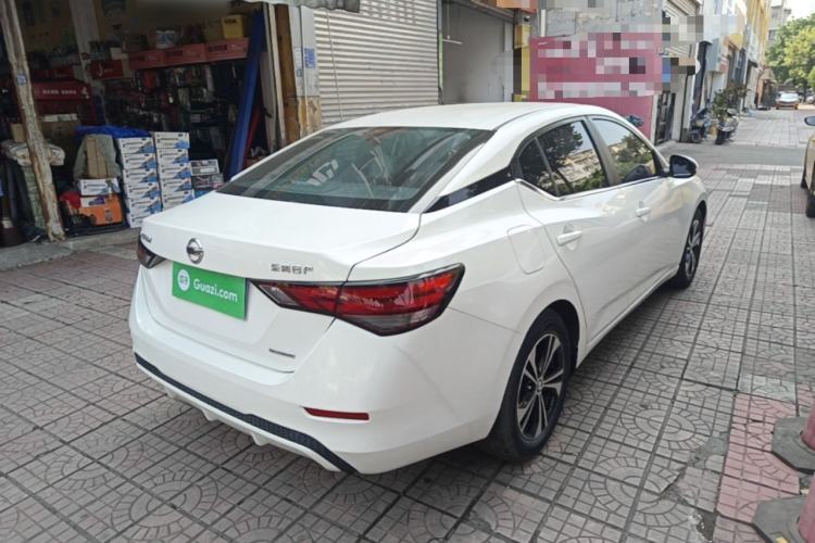 Used Nissan Sylphy 2020 1.6L XL CVT Enjoyment Edition Rear Right 45 Deg